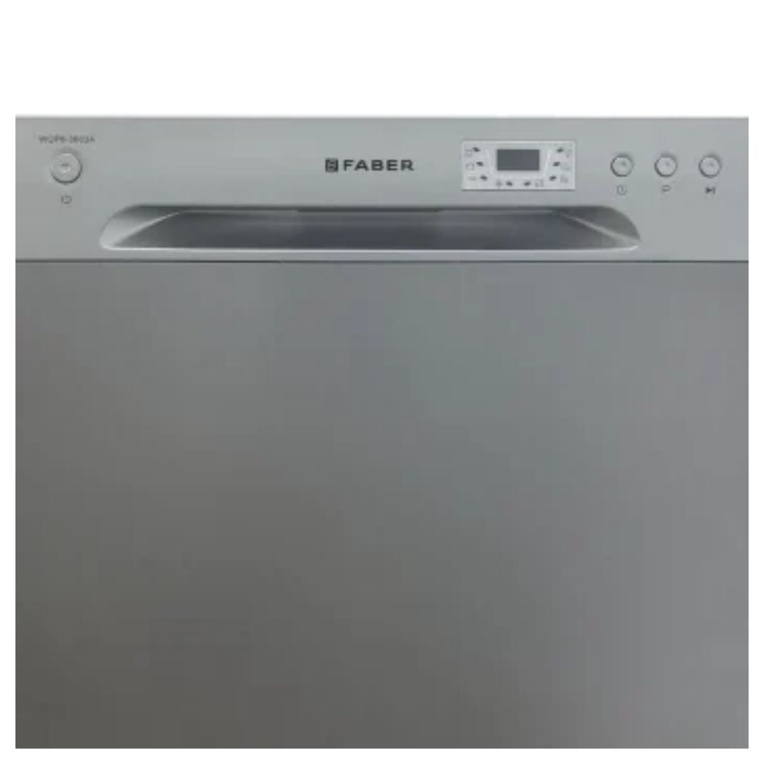 Faber Free Standing Dishwasher FFSD 6PR 8S ACE INOX with 8 Place Settings