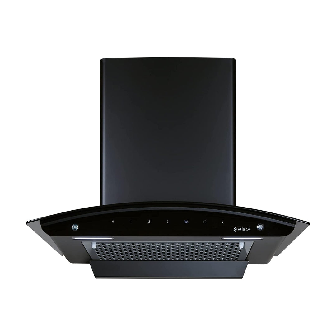 Elica 60 cm Wall Mounted Chimney FL 600 SLIM HAC MS NERO