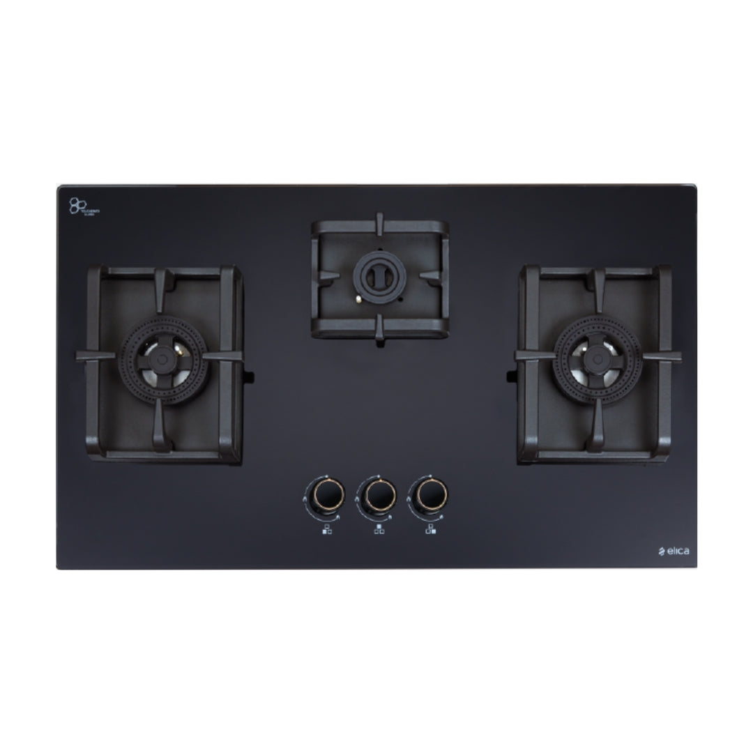 Elica 75 cm 3 Burner Hob DFS PRO AB Series FLEXI DFS PRO AB 3B 75 DX
