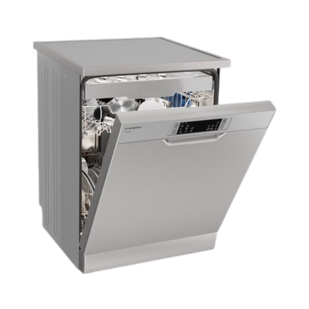 Crompton Free Standing Dishwasher Viola FS-DWVOV13PS-INX with 13 Place Settings