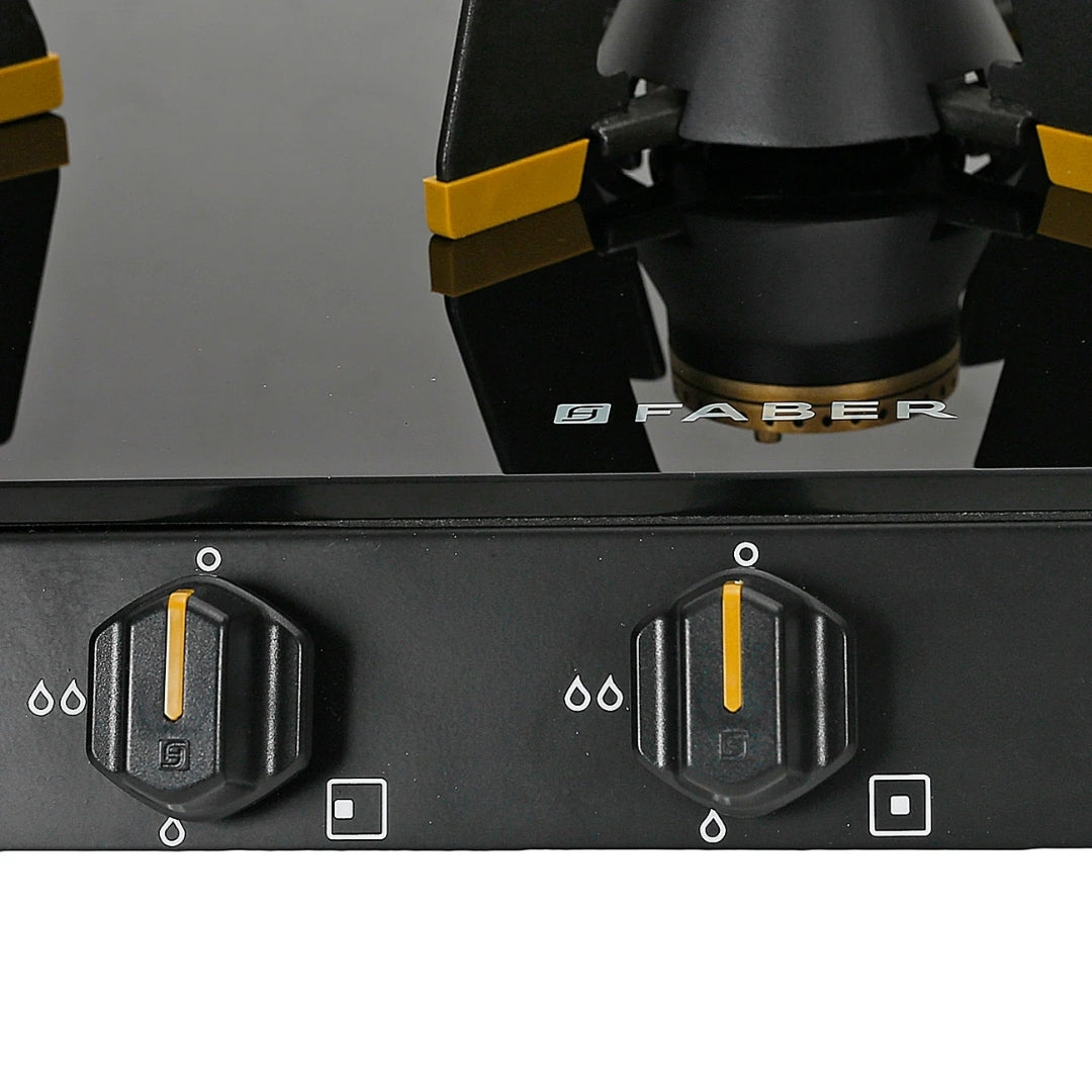 Faber 75 cm 3 Burner Cooktop Genius Series GENIUS 753 BK