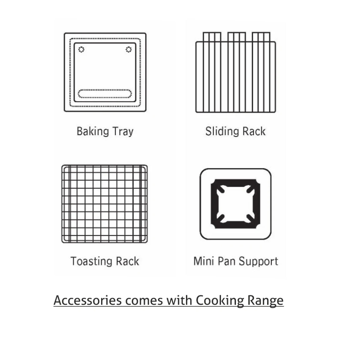 Glen Cooking Range CR 2012 PL TR AI
