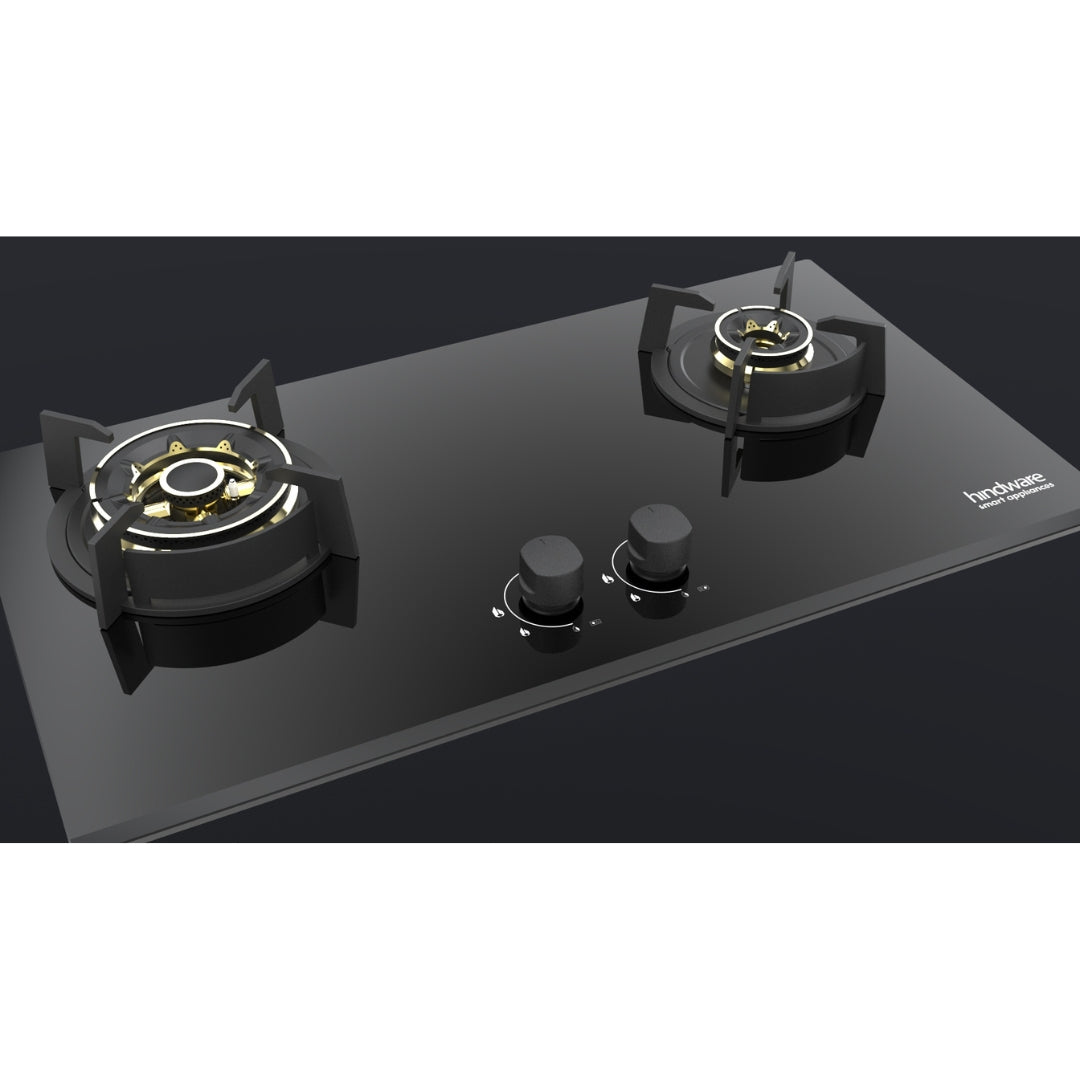 Hindware 70 cm 2 Burner Hob Hazel HAZEL 2B HZ CM