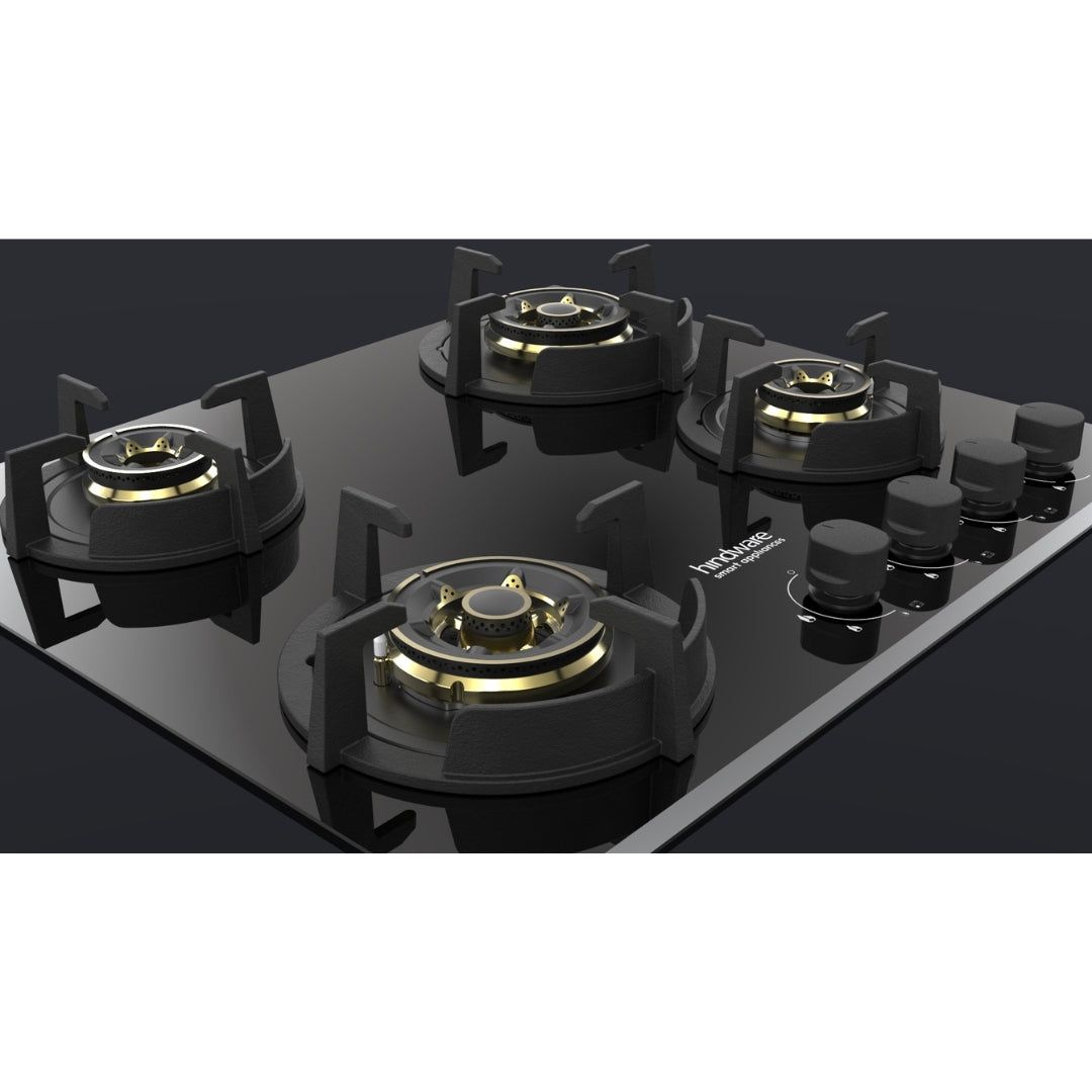 Hindware 60 cm 4 Burner Hob Hazel HAZEL 4B 60 CM
