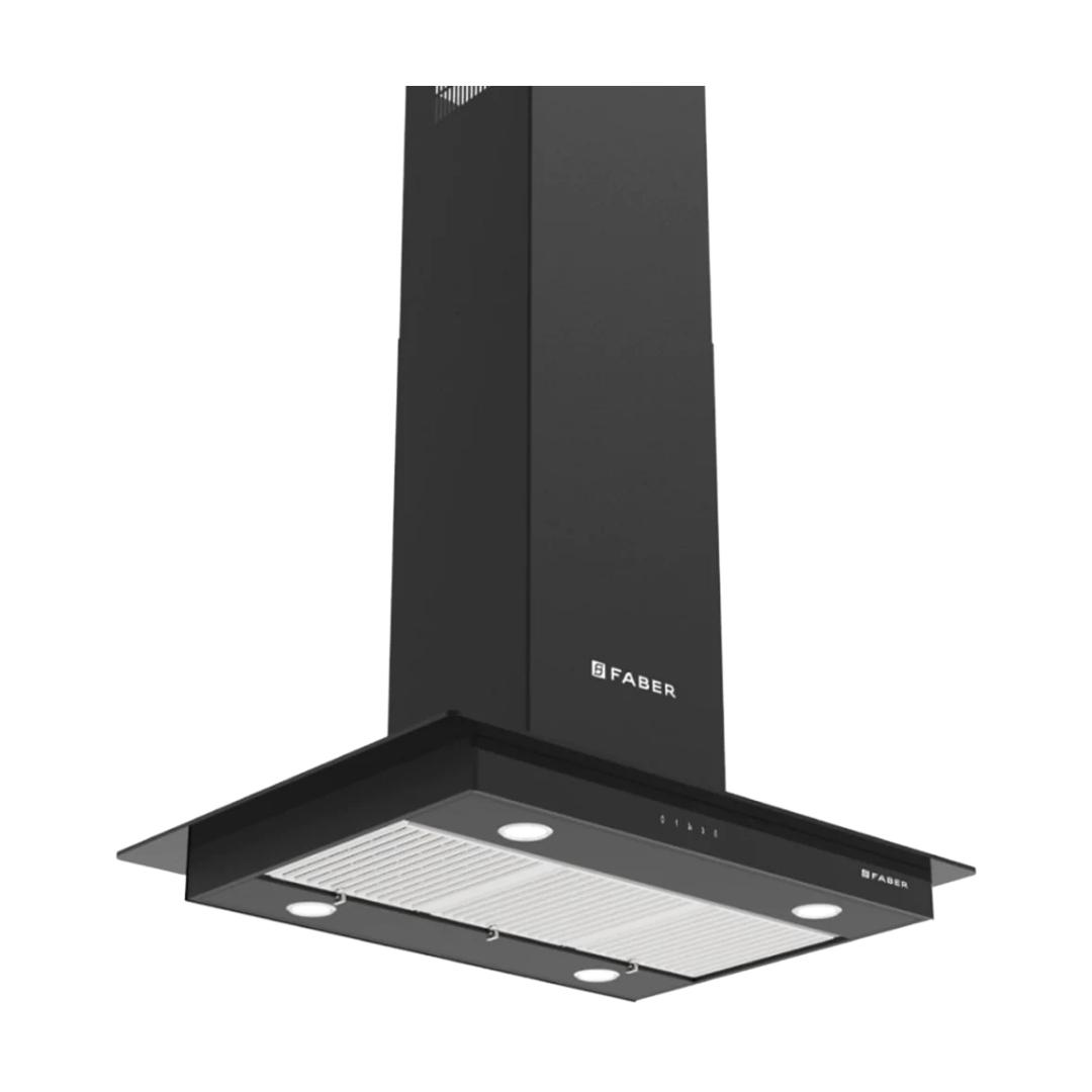 Faber 60 cm Island Chimney HERCULES ISOLA DTC BK 60