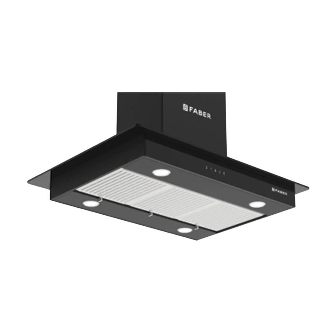 Faber 90 cm Island Chimney HERCULES ISOLA DTC BK 90
