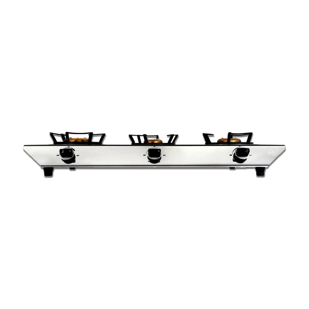 Faber 77 cm 3 Burner Cooktop Hilux Series HILUX MAX 3BB SS