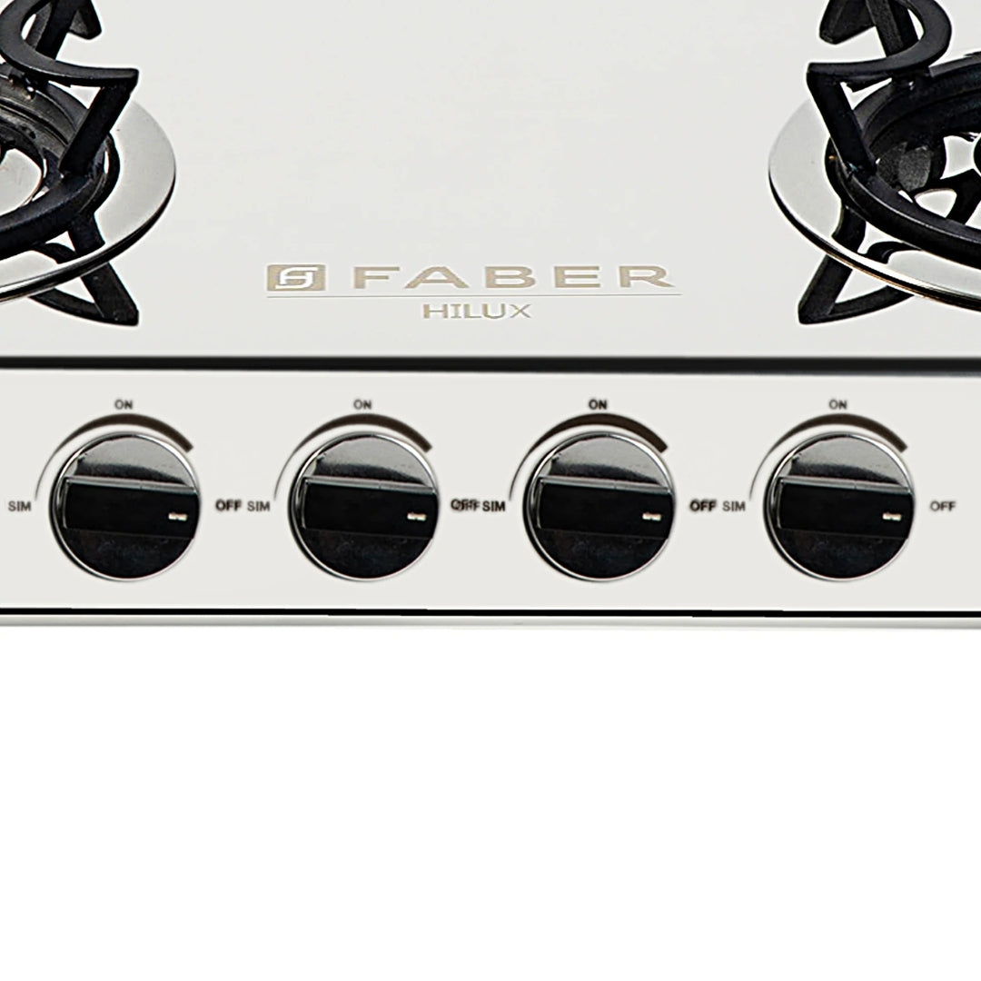 Faber 63 cm 4 Burner Cooktop Hilux Series HILUX MAX 4BB SS