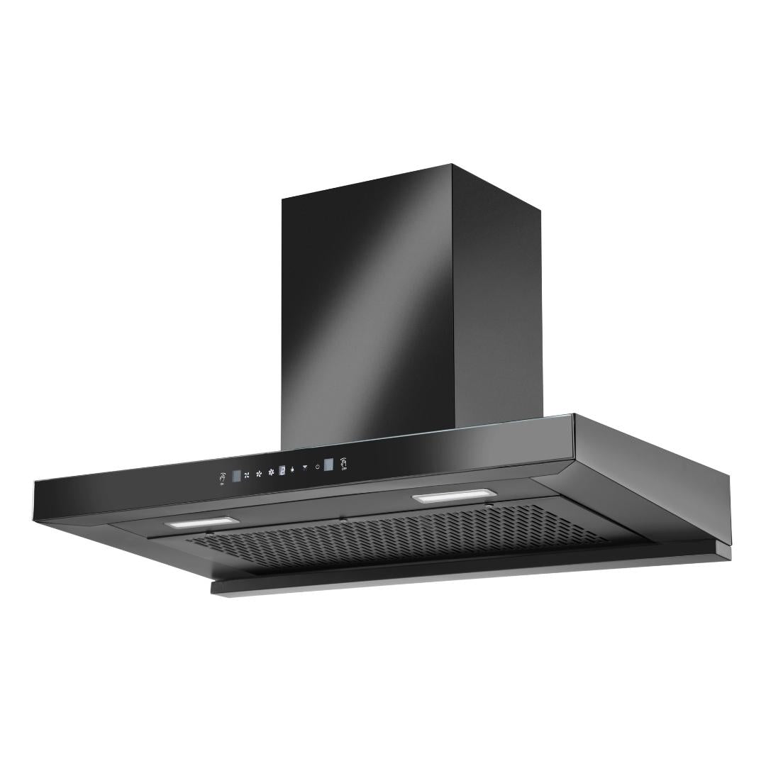 Hindware 90 cm Wall Mounted Chimney Auto Clean Hoods Series DARCIA 90
