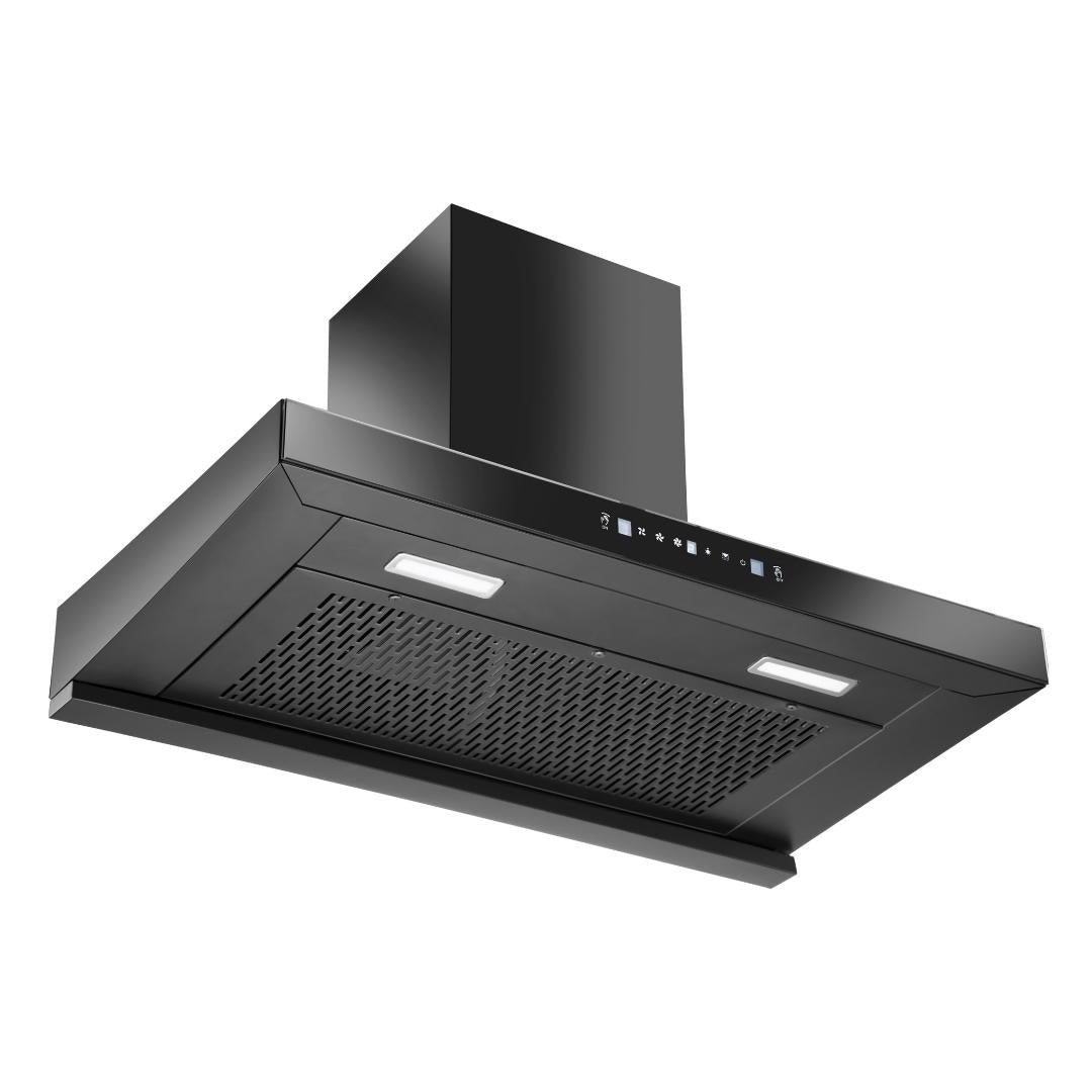 Hindware 90 cm Wall Mounted Chimney Auto Clean Hoods Series DARCIA 90