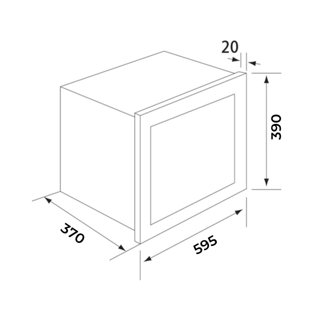 Hindware Built In Oven DIGNUS + Hindware Built-In Microwave LORETO 25L