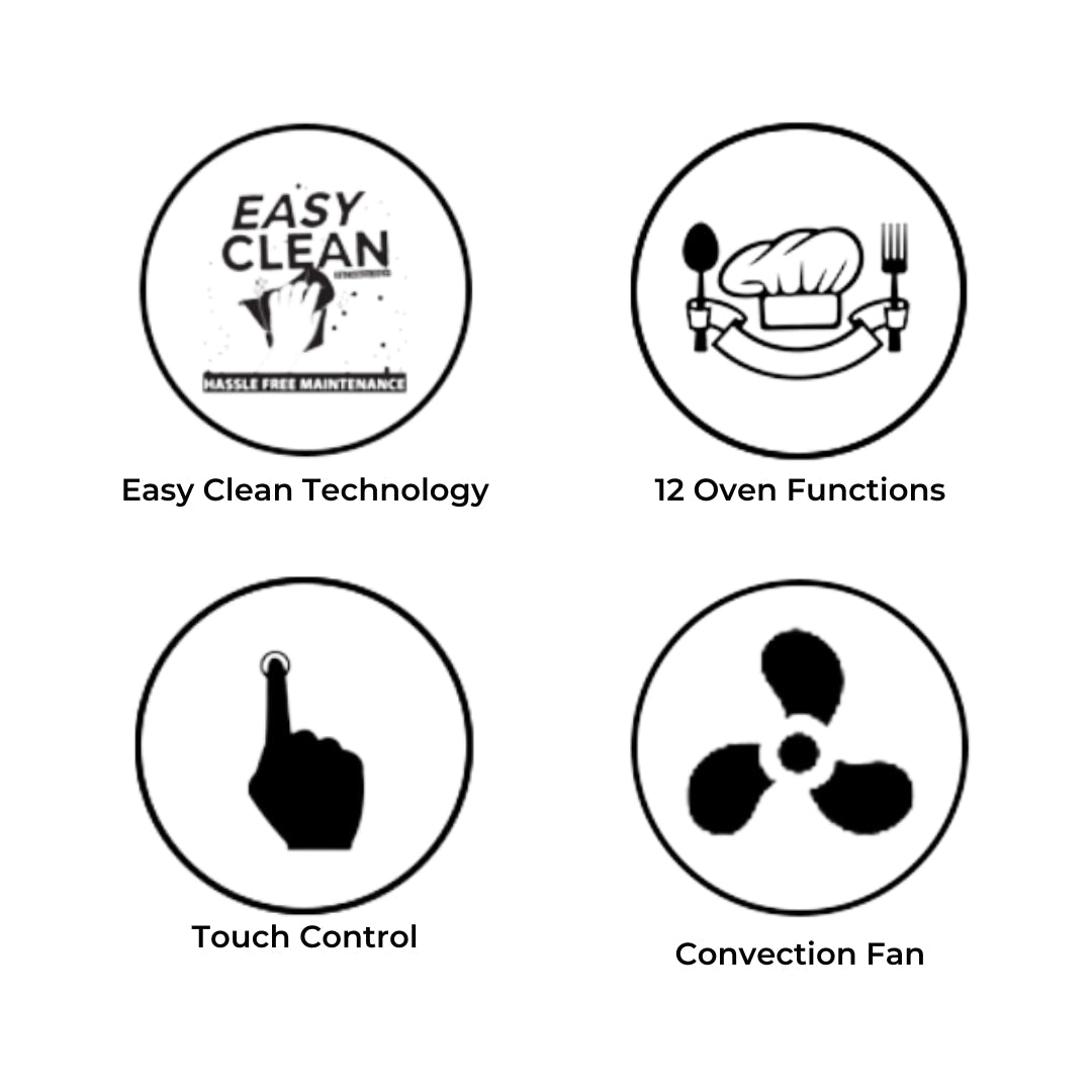 Carysil Built In Oven BIO 01 + Carysil Built-In Convection Microwave MWO 1