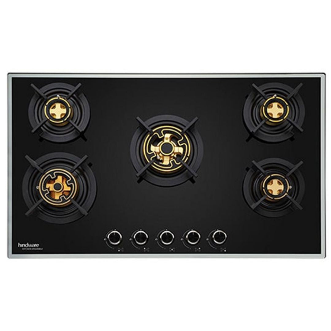 Hindware 86 cm 5 Burner Hob CAMELIA 5B 86