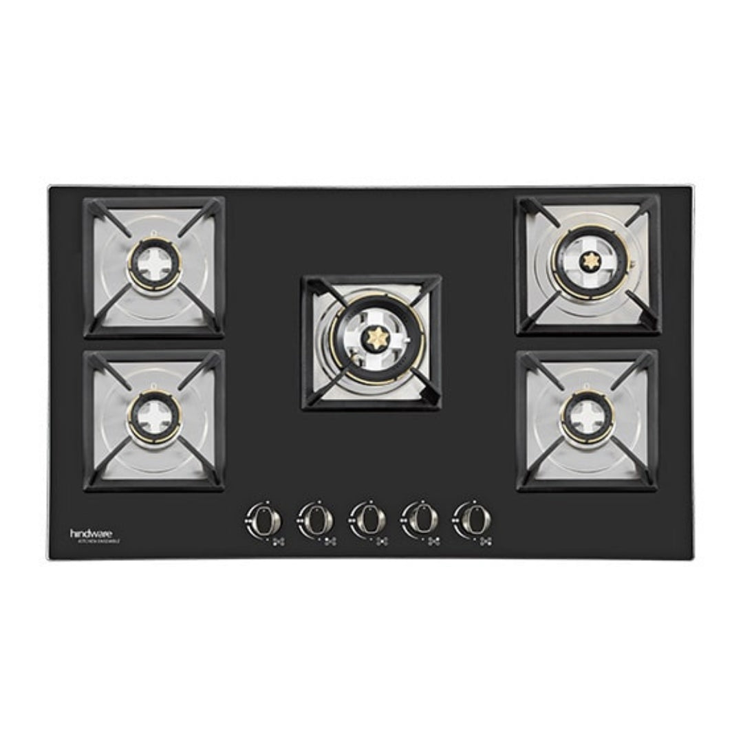 Hindware 87 cm 5 Burner Hob DIVA PLUS 5B 87