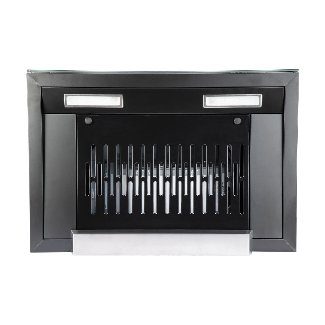 Faber 60 cm Wall Mounted Chimney HOOD CYGNUS IN 3D HC SC FL BK 60