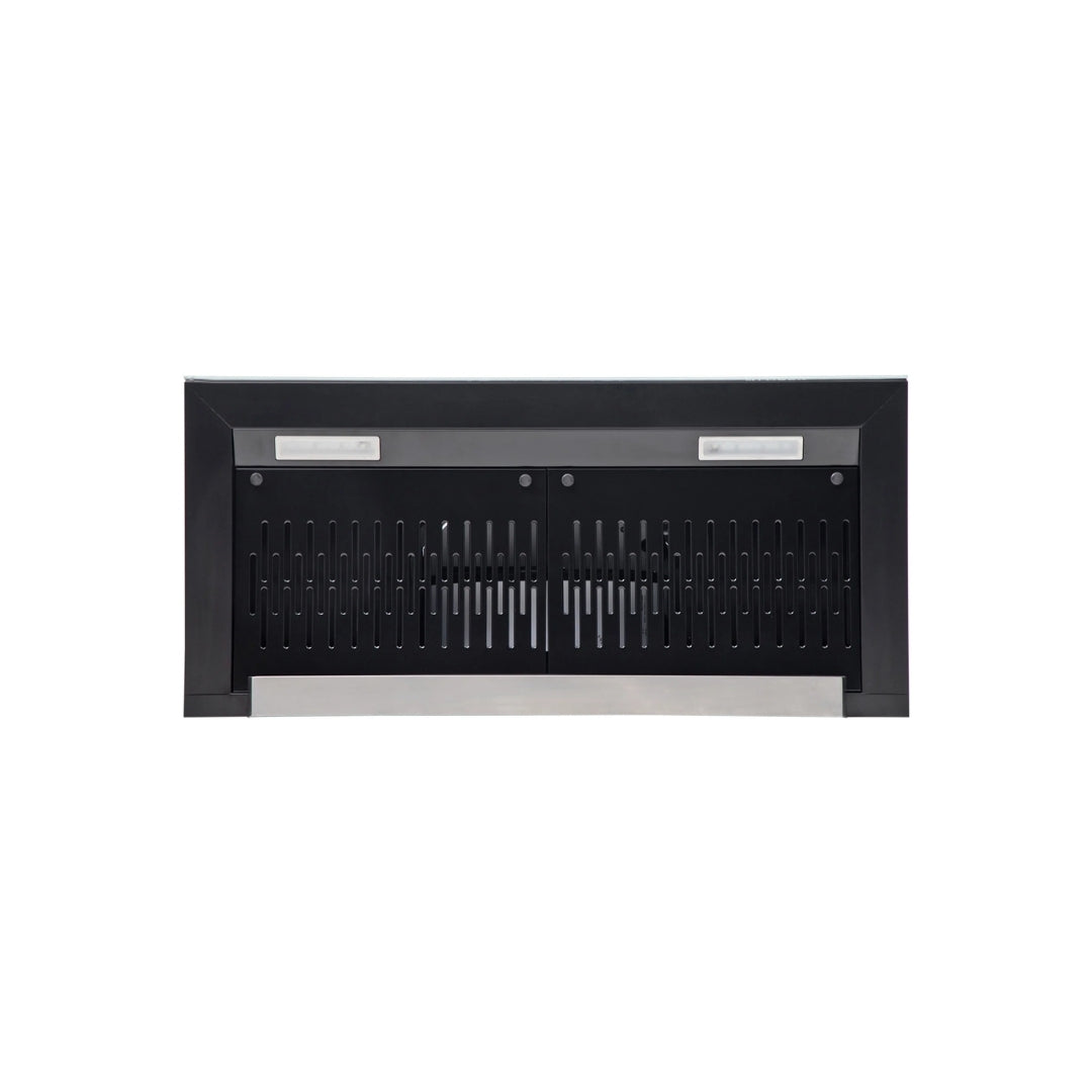 Faber 90 cm Wall Mounted Chimney HOOD CYGNUS IN 3D HC SC FL BK 90