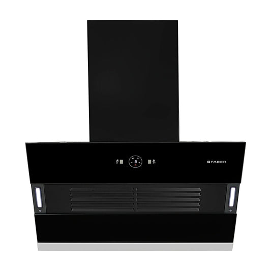 Faber 75 cm Wall Mounted Chimney HOOD VERTIGO FL SC AC BK 75