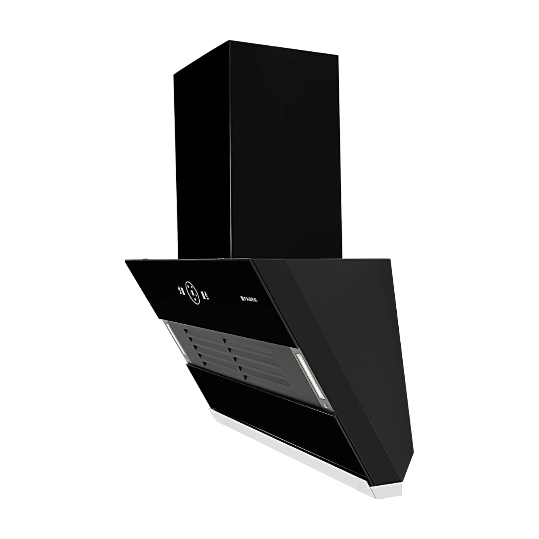Faber 75 cm Wall Mounted Chimney HOOD VERTIGO FL SC AC BK 75
