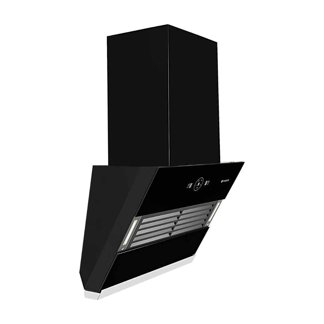 Faber 90 cm Wall Mounted Chimney HOOD VERTIGO FL SC AC BK 90