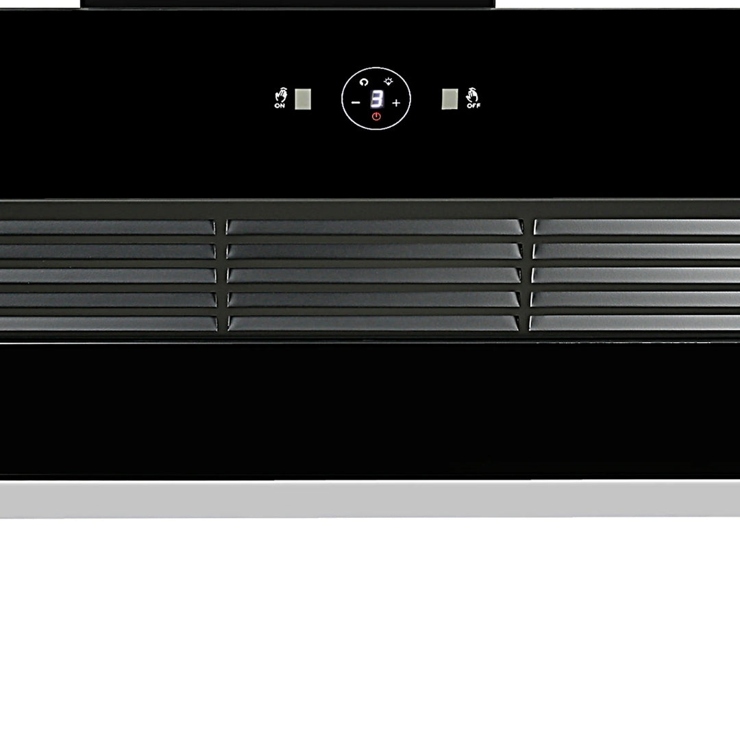 Faber 90 cm Wall Mounted Chimney HOOD VERTIGO FL SC AC BK 90