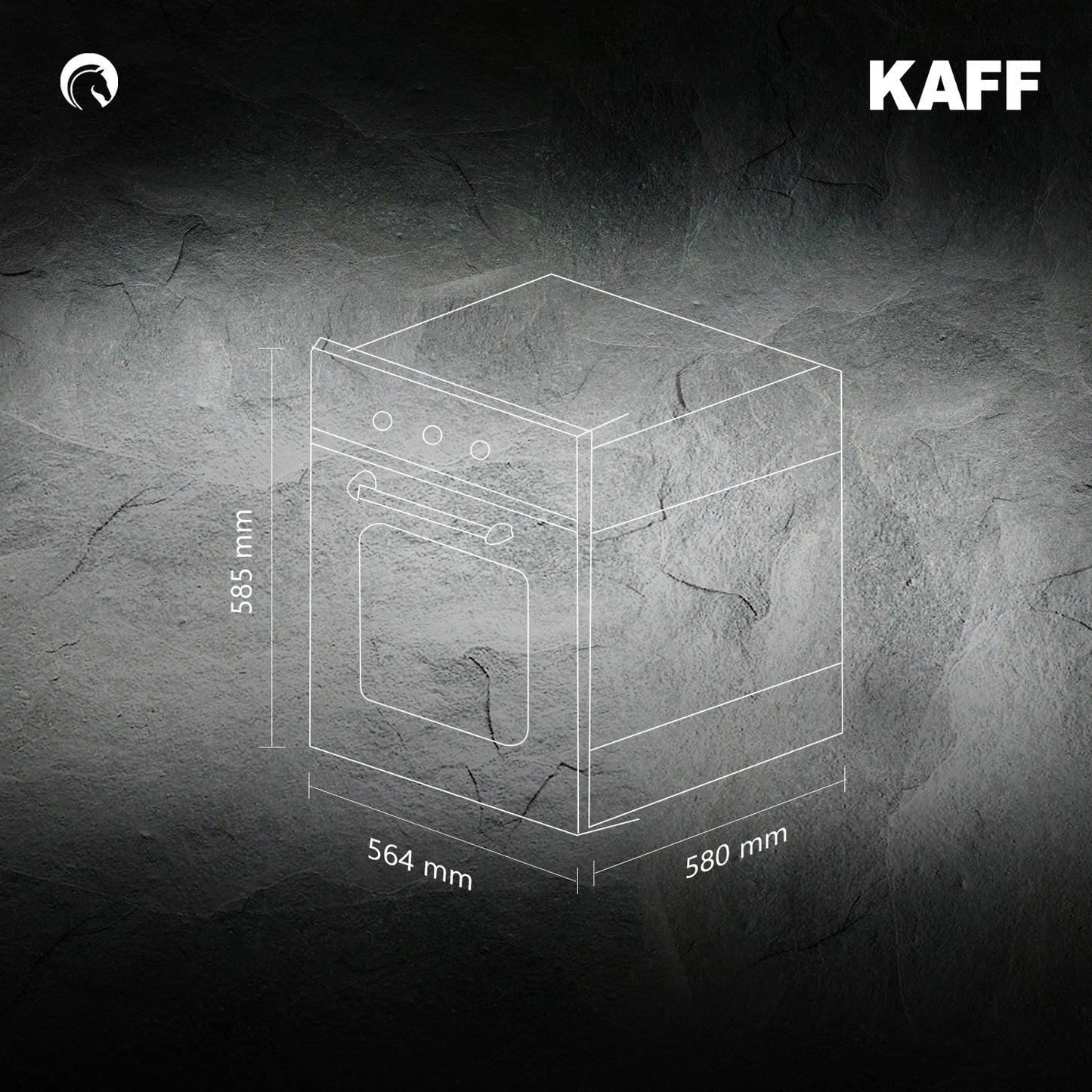 Kaff Built In Oven CLOV6 GR