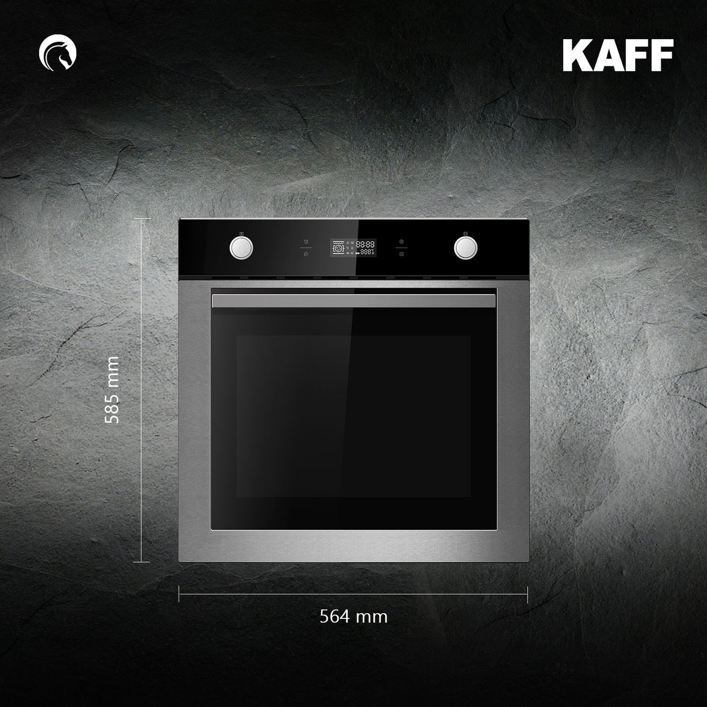Faber Built In Oven with Steam Assist FBIO 80L 10F GLM WITH STEAMER + Faber Built-In Convection Microwave FBI MWO 34 CGS BK