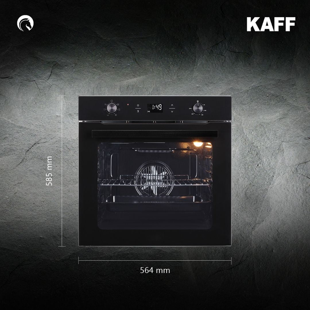 Kaff Built In Oven OV 81 GIKF + Kaff Built-In Microwave KMW HN 6 BLK