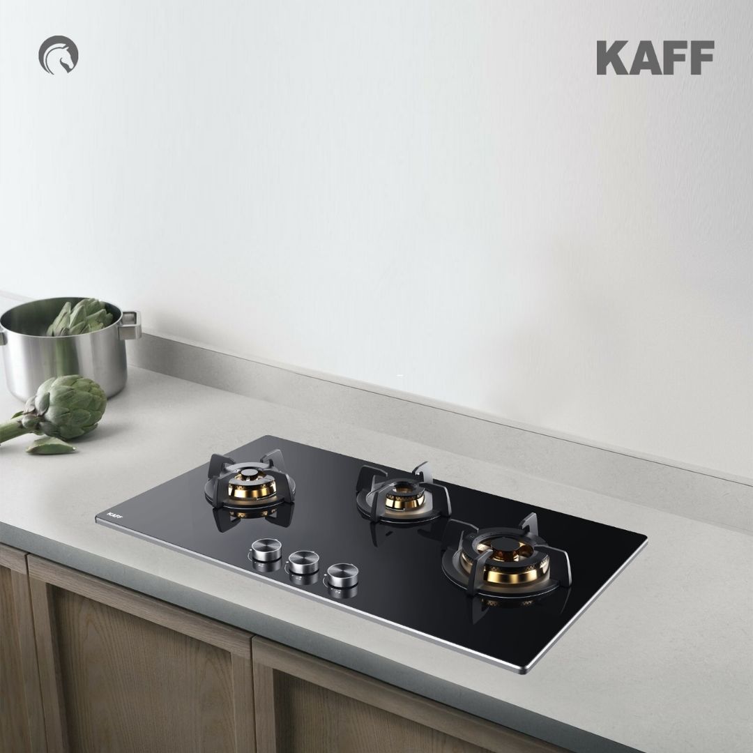 Kaff 78 cm 3 Burner Hob Bellini BLH 783X