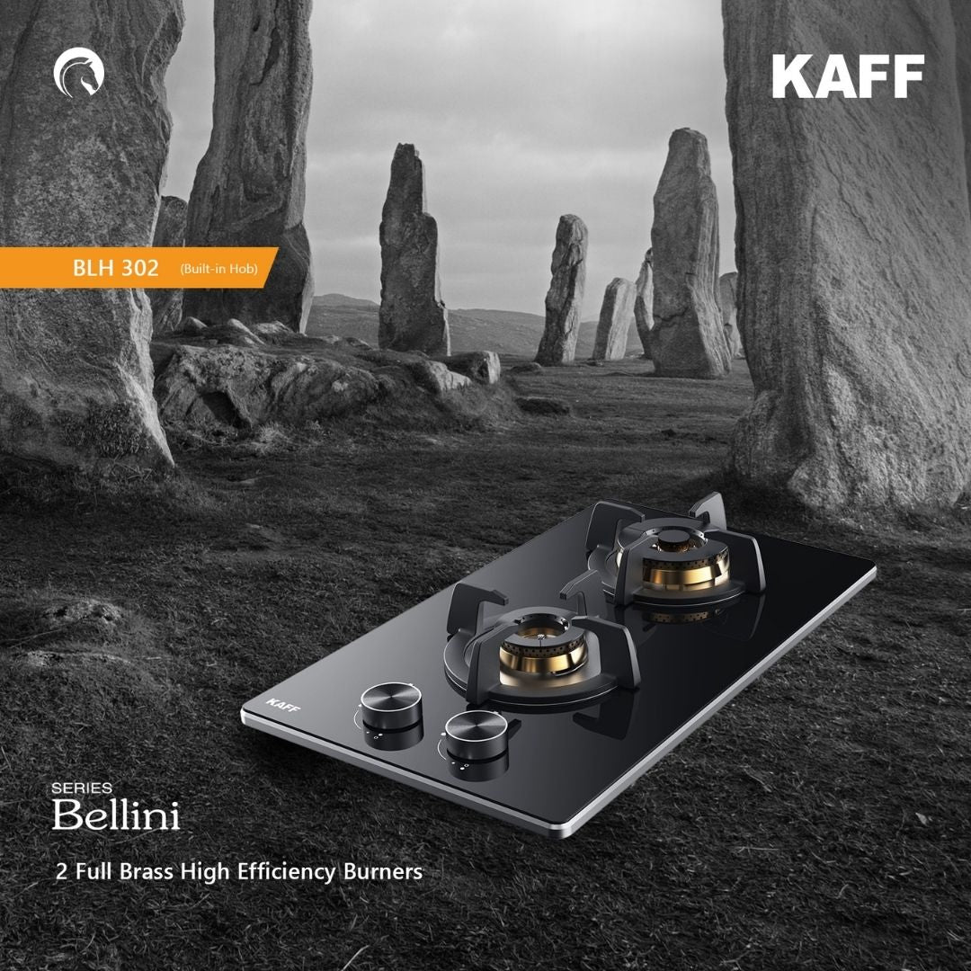 Kaff 30 cm 2 Burner Hob Bellini F BLHF 302X