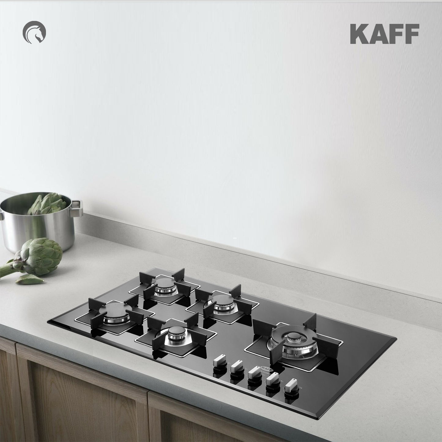 Kaff 90 cm 5 Burner Hob Collection Range KHNY 90 2TR