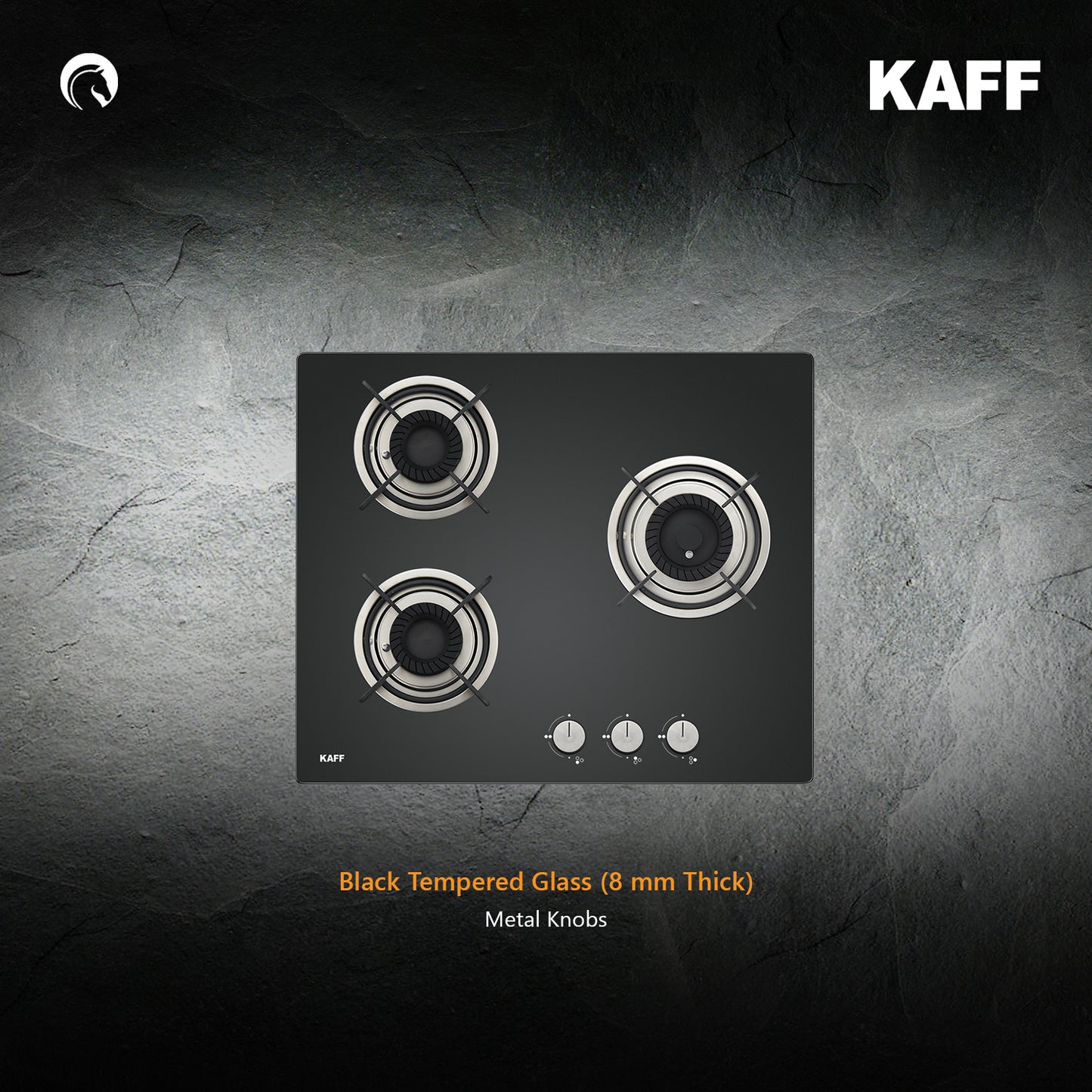Kaff 60 cm 3 Burner Hob Crista CRH 603