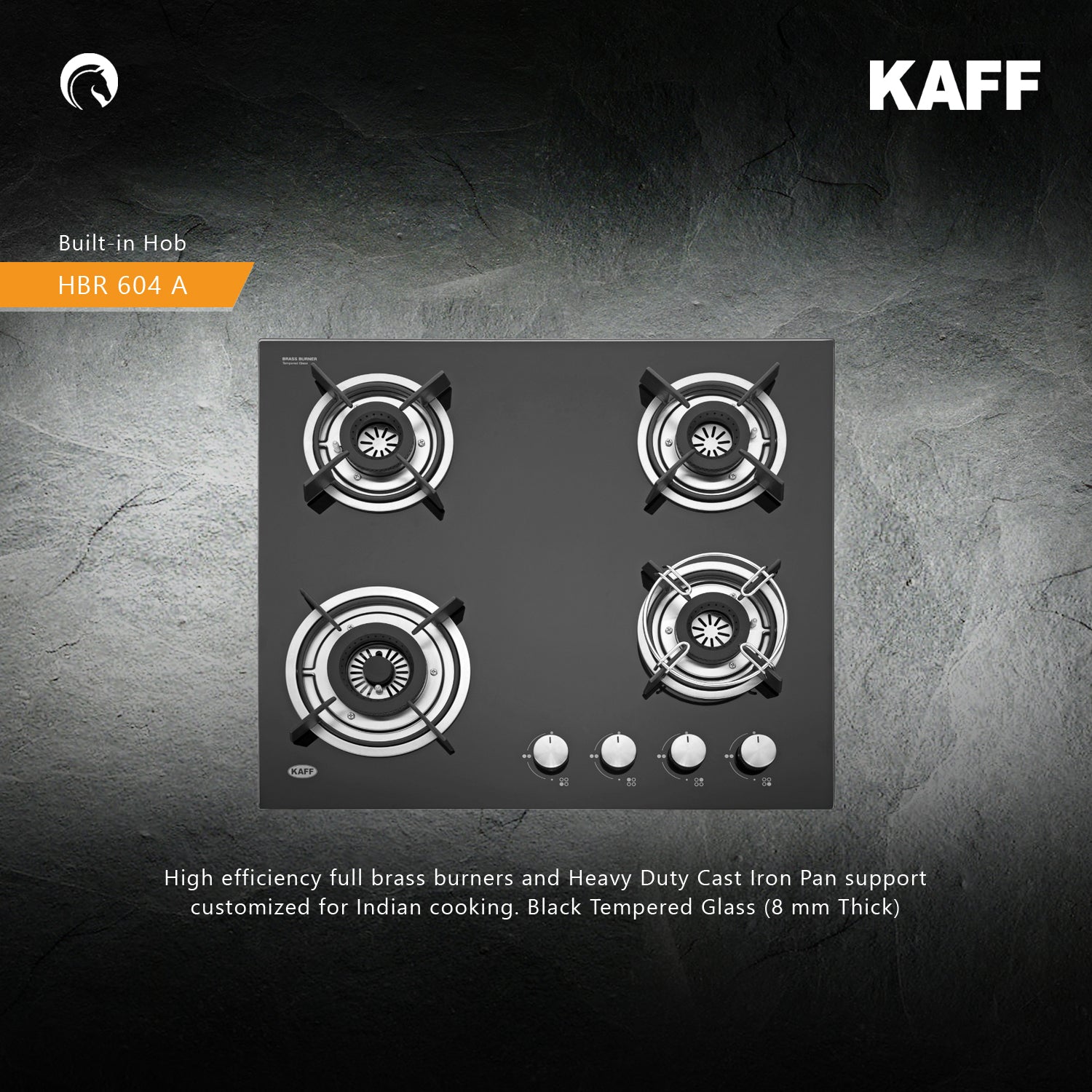 Kaff 60 cm 4 Burner Hob HBR HBR 604A