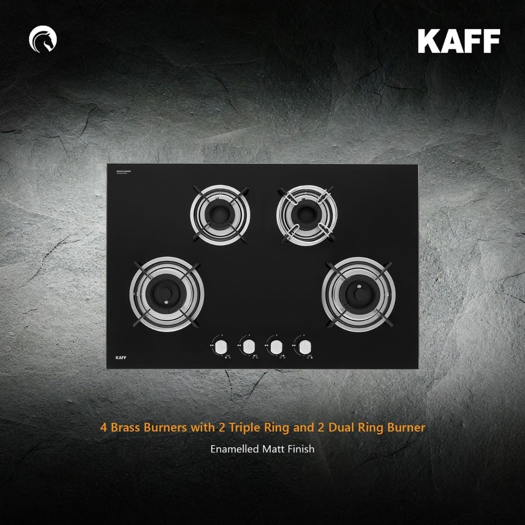 Kaff 80 cm 4 Burner Hob HBR HBR 804 A