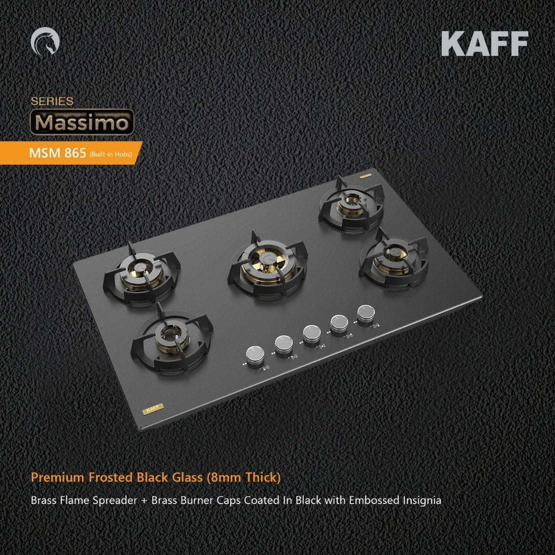 Kaff 86 cm 5 Burner Hob Massimo MSM 865X