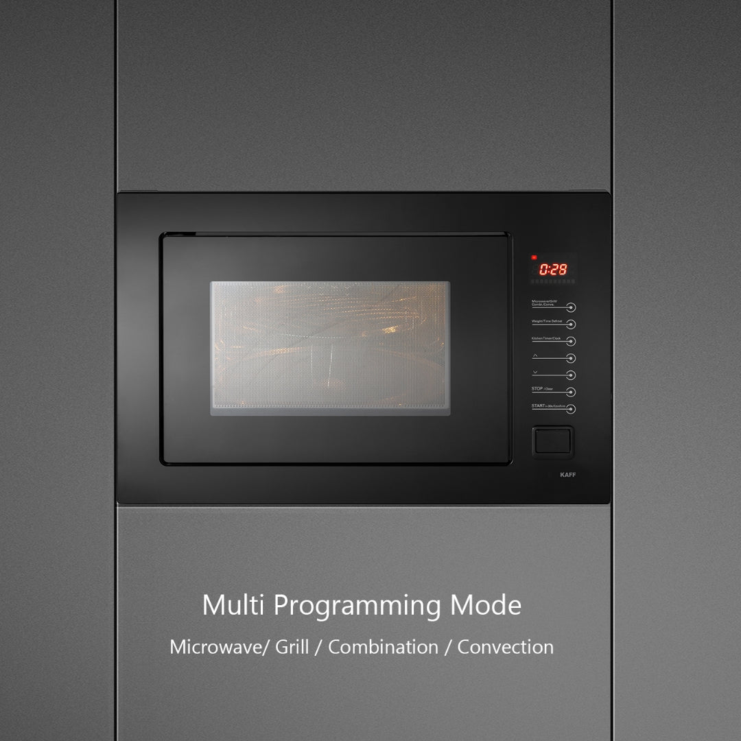 Kaff Built-In Convection Microwave KMW8A BLK