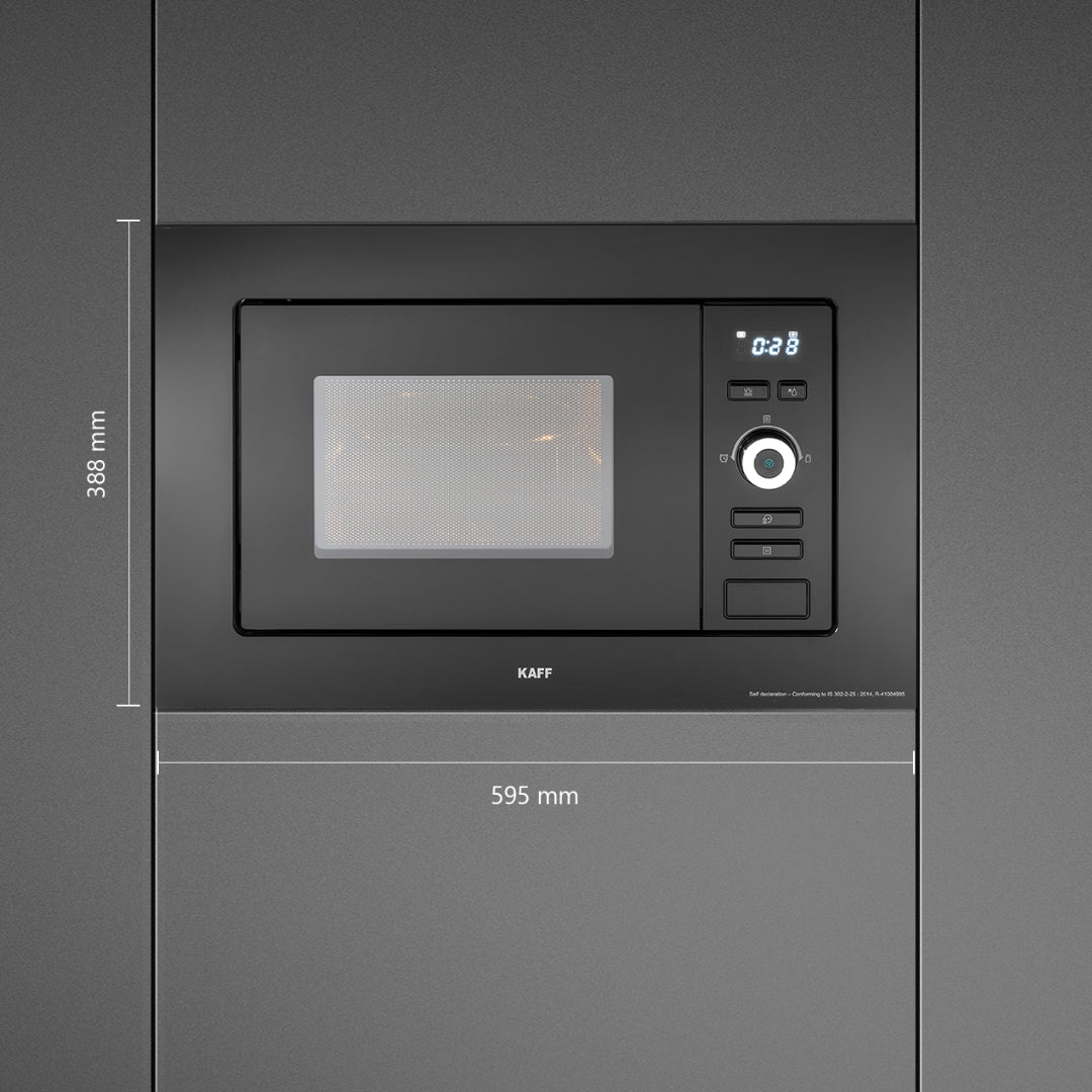 Kaff Built In Oven KOV 70 BA6 + Kaff Built-In Microwave KMW 5PJ BLK