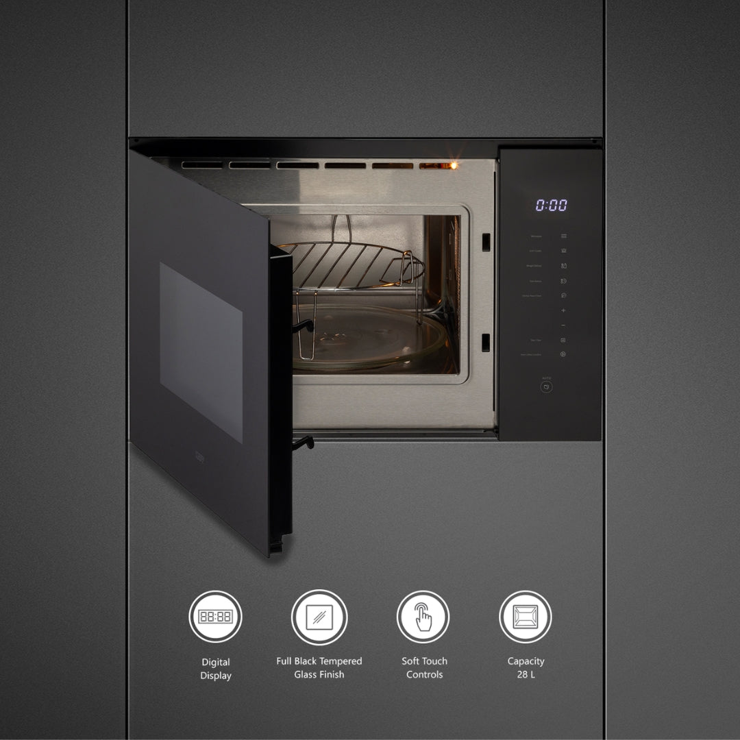 Kaff Built In Oven KOV 73 MRFT + Kaff Built-In Microwave KMW HN 6 BLK