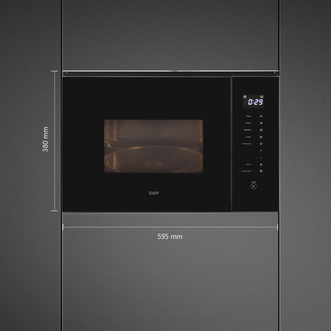 Kaff Built In Oven KOV 73 MRFT + Kaff Built-In Microwave KMW HN 6 BLK