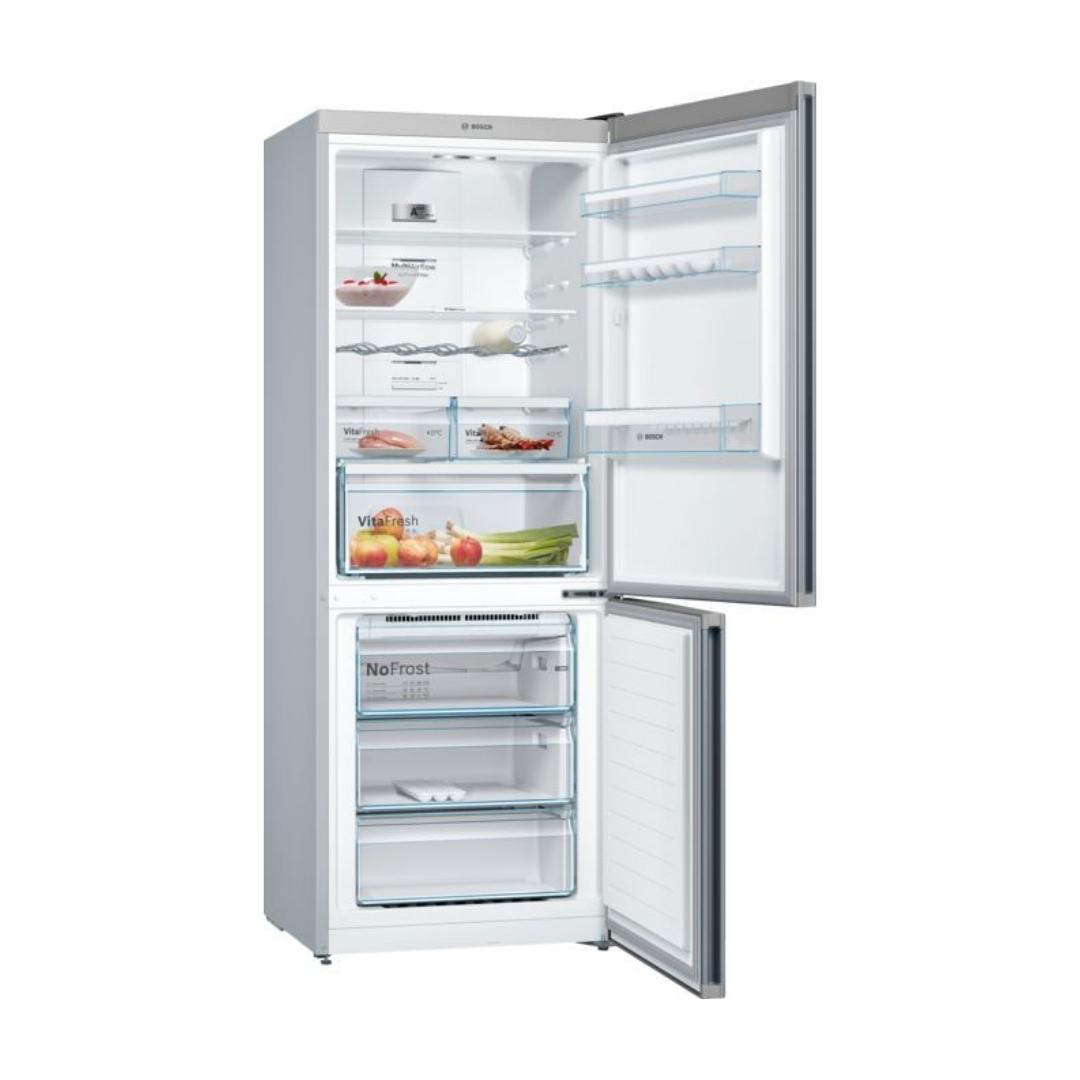 Bosch Free Standing Double Door Refrigerator 415 Ltrs Series 4 KGN46XL40I