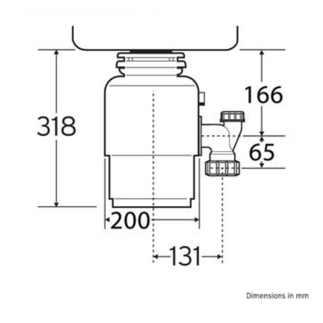 InSinkErator Food Waste Disposer MODEL 66