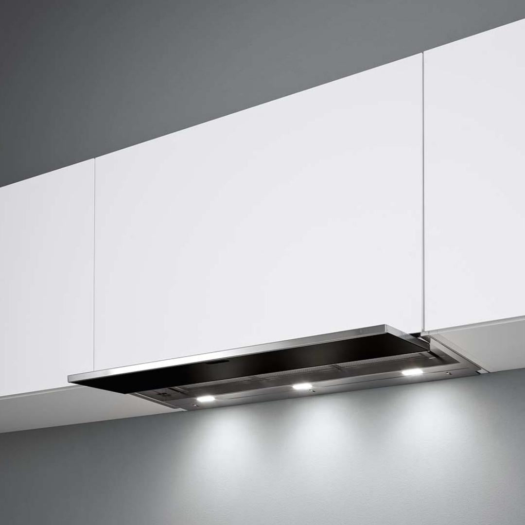 Falmec 120 cm Under Cabinet Wall Mounted Chimney Move Fresh Series MOVE 120 BLACK