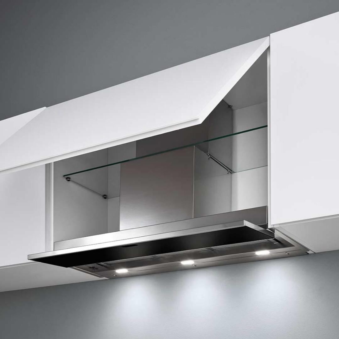 Falmec 120 cm Under Cabinet Wall Mounted Chimney Move Fresh Series MOVE 120 BLACK