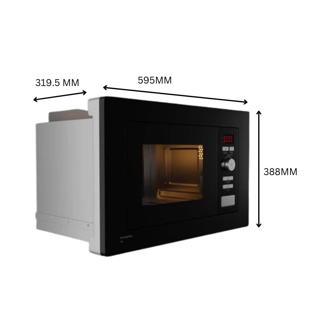 Crompton Built-In Convection Microwave Voila Sola Series MWO-VOSOL20L-MBL