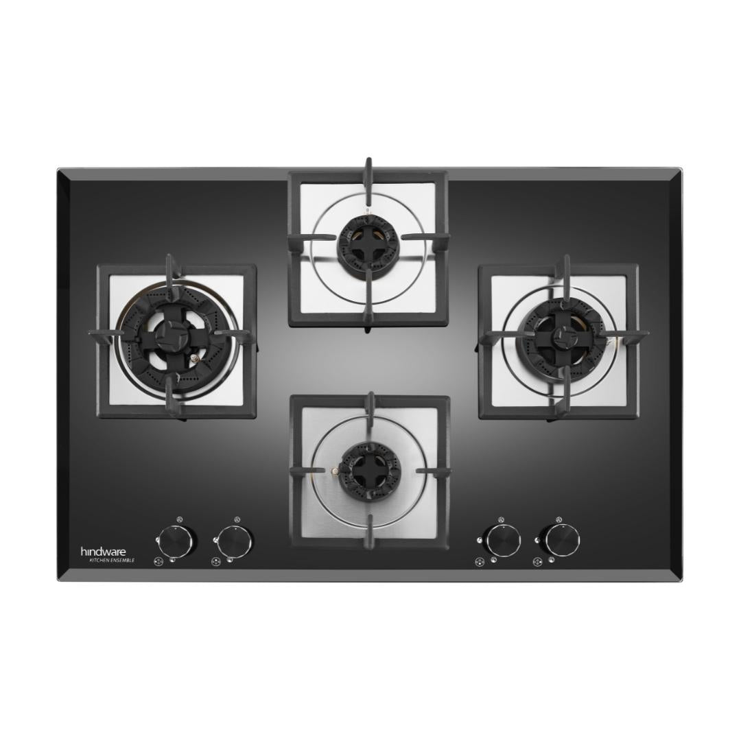 Hindware 76 cm 4 Burner Hob Aster Aster 4B 76 CM