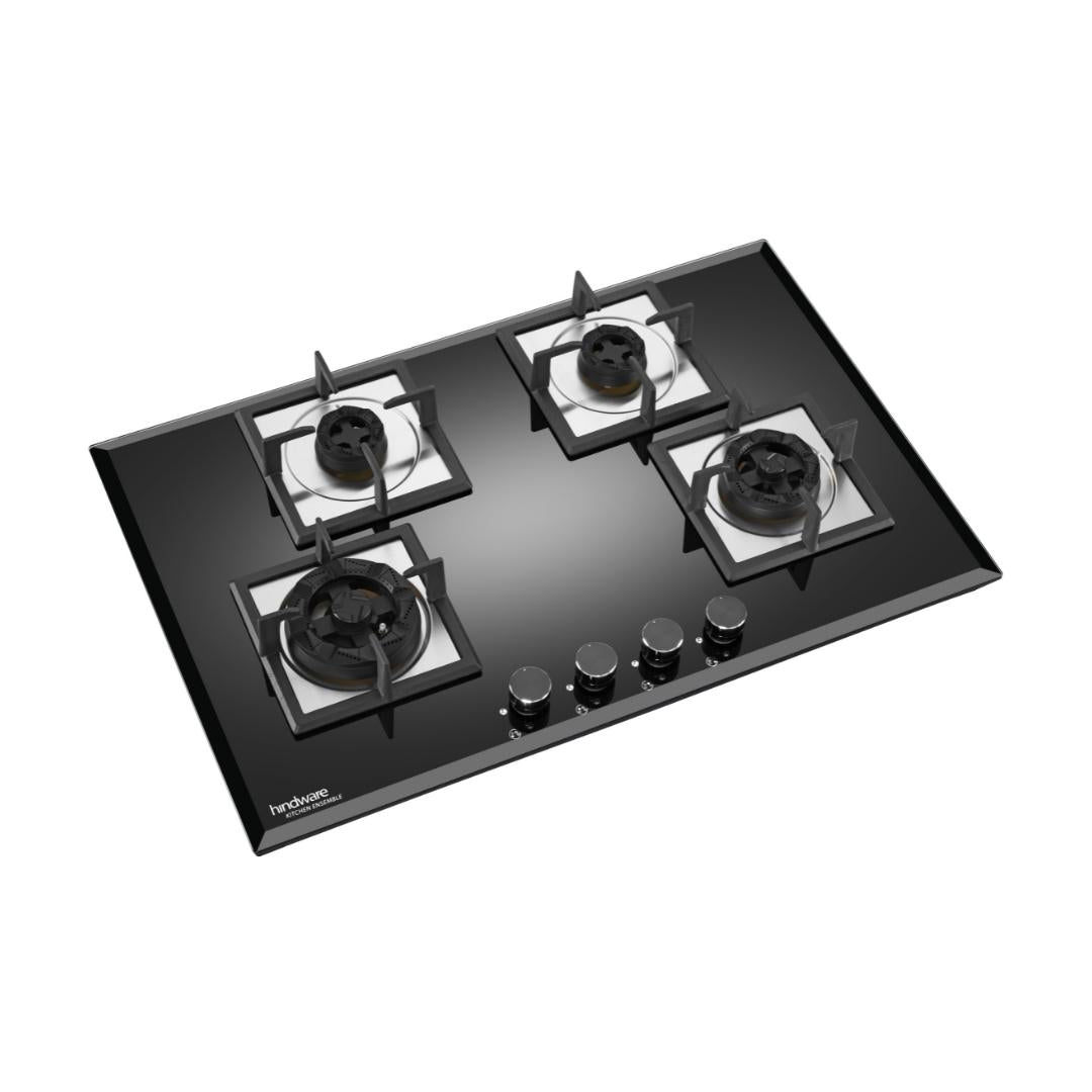 Hindware 80 cm 4 Burner Hob Aster Aster 4B 80 CM
