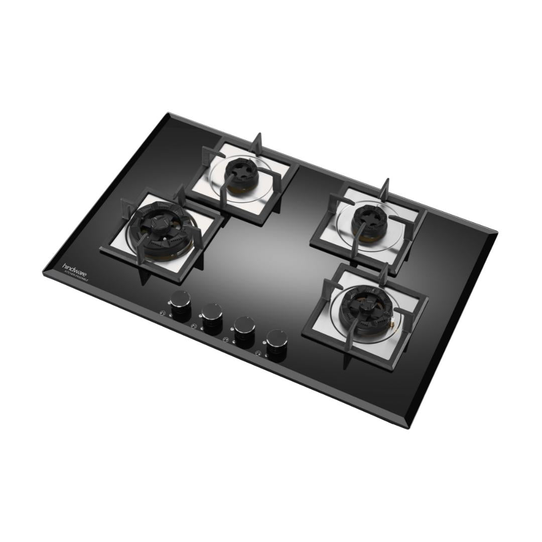 Hindware 80 cm 4 Burner Hob Aster Aster 4B 80 CM