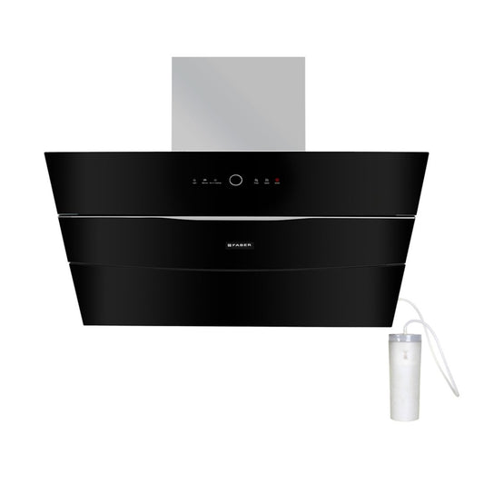 Faber 90 cm Wall Mounted Chimney Auto Clean Hoods Series BOLT FL SW SC BK 90 N