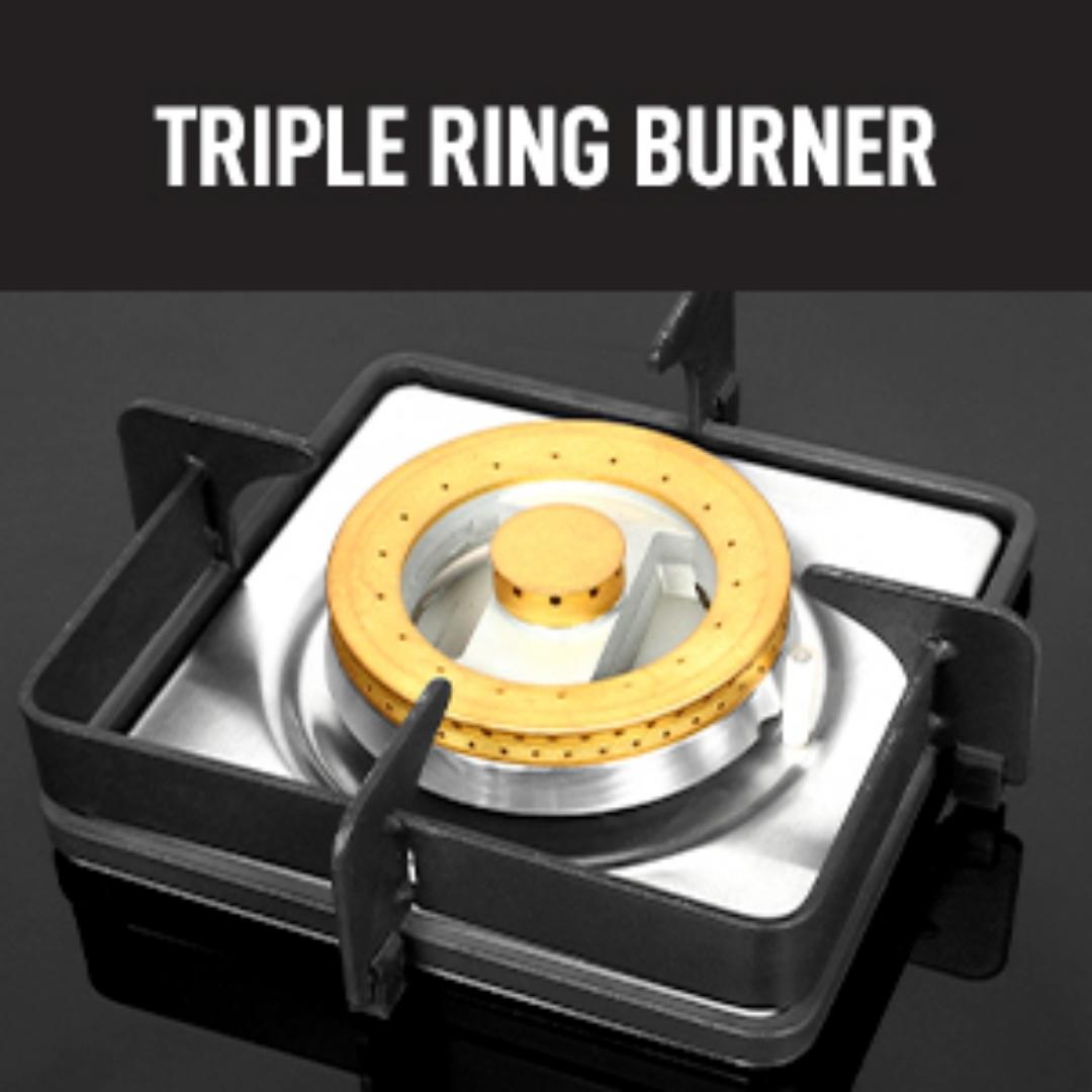 Faber 65 cm 3 Burner Hob HTG Series HTG 653 CRS BR CI