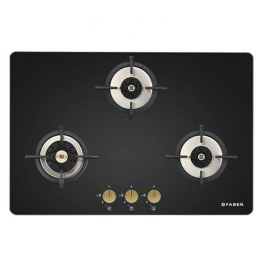Faber 78 cm 3 Burner Hob Maxus Series MAXUS HT 783 CRS BR CI AI