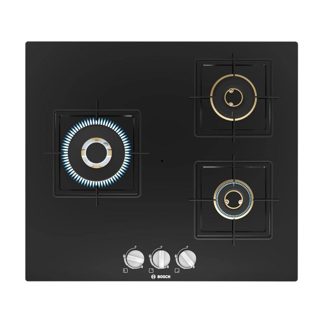 Bosch 60 cm 3 Burner Hob True Brass 2D PNC6B6F10I